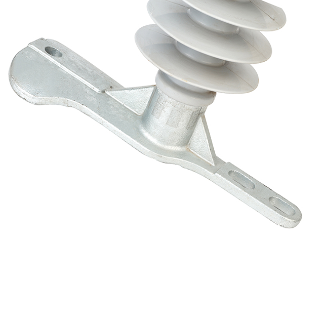 অনুভূমিক Trunnion ফিটিং সহ 66kV কম্পোজিট পোস্ট ইনসুলেটর