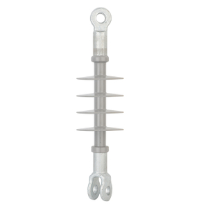 Isolador Deadend Composto 13kV com Manilha e L&iacute;ngua (Alum&iacute;nio / Ferro)